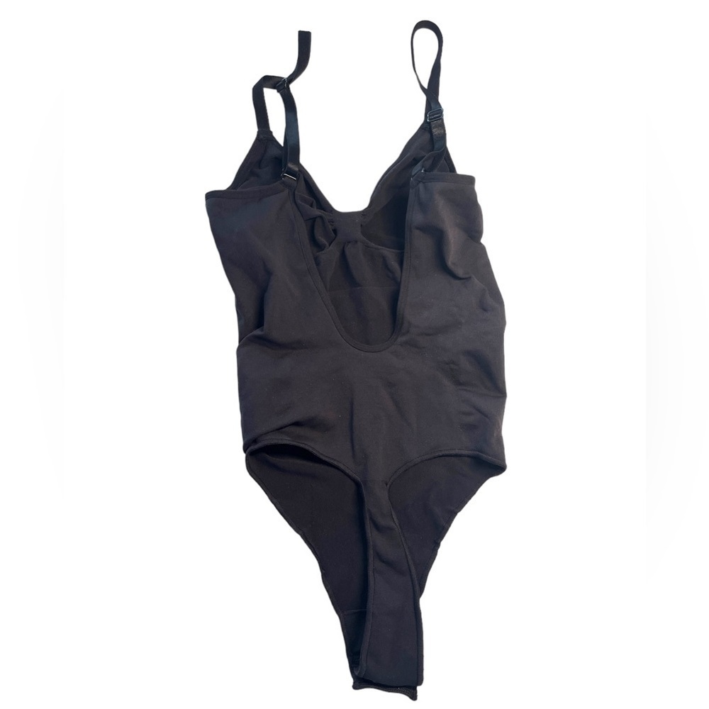 NWOT Skims Onyx Low Back Sculpting Thong Bodysuit L/XL MSRP $70